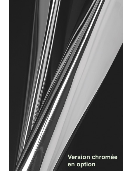 Bureau de Direction en verre Segno avec crédence – Dellarovere