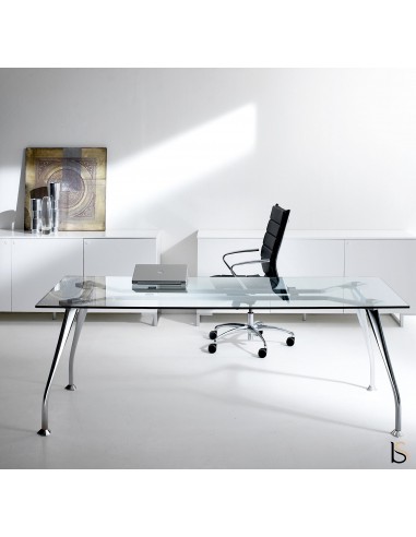 Bureau de Direction en verre Segno– Dellarovere