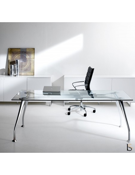 Bureau de Direction en verre Segno– Dellarovere