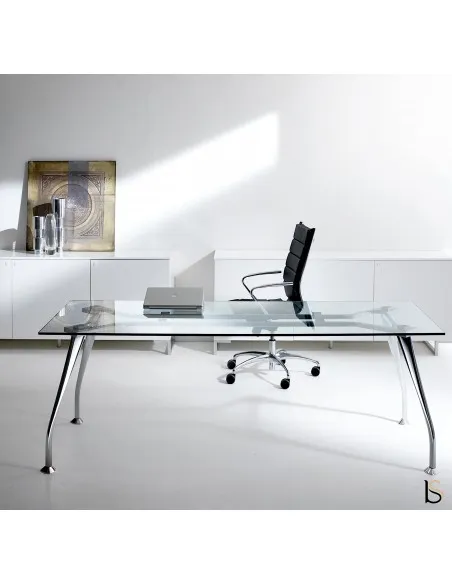Bureau de Direction en verre Segno– Dellarovere