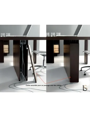 Table de réunion Lithos pour 6 à 8 personnes – Dellarovere
