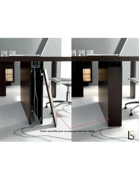 Table de réunion Lithos pour 6 à 8 personnes – Dellarovere