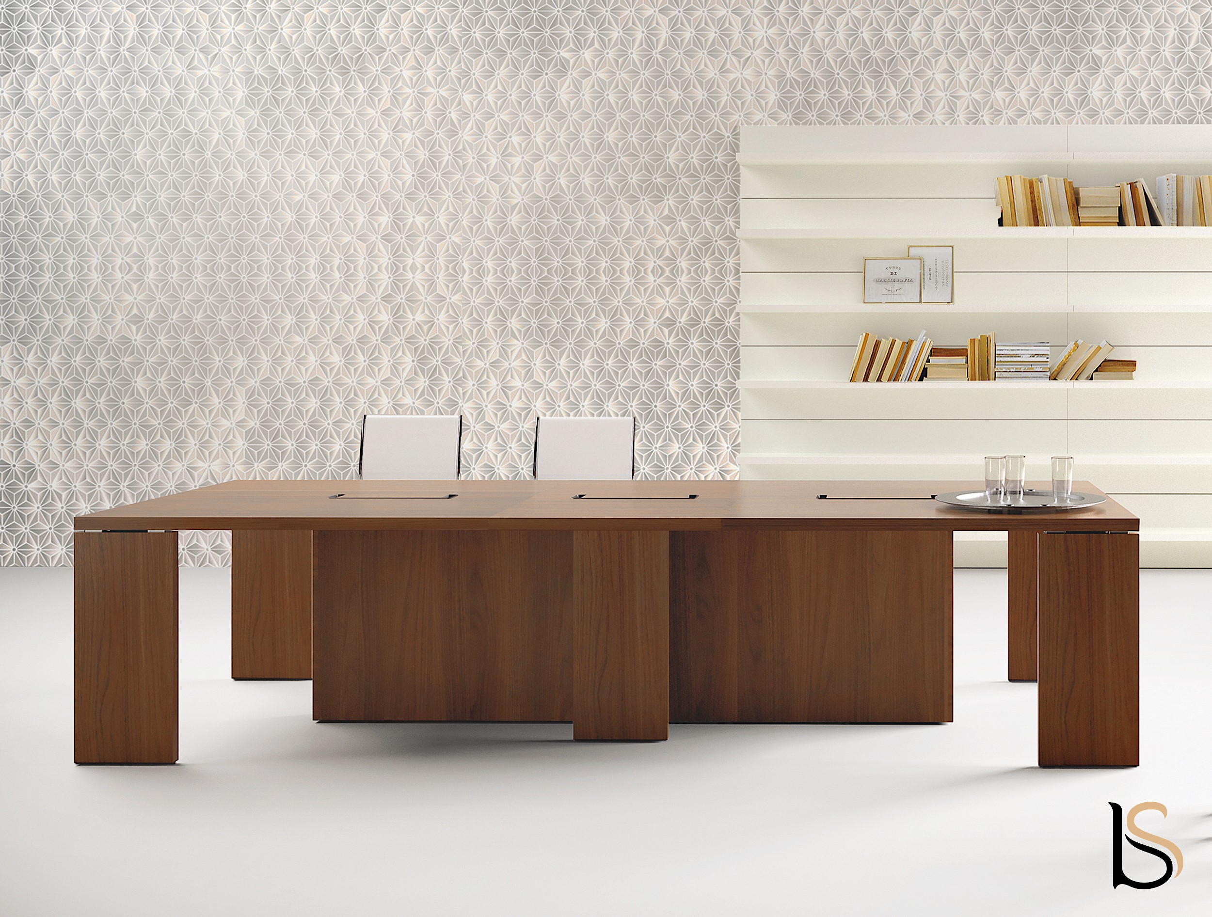 Table de réunion Lithos pour 8 à 10 personnes Dellarovere Tables