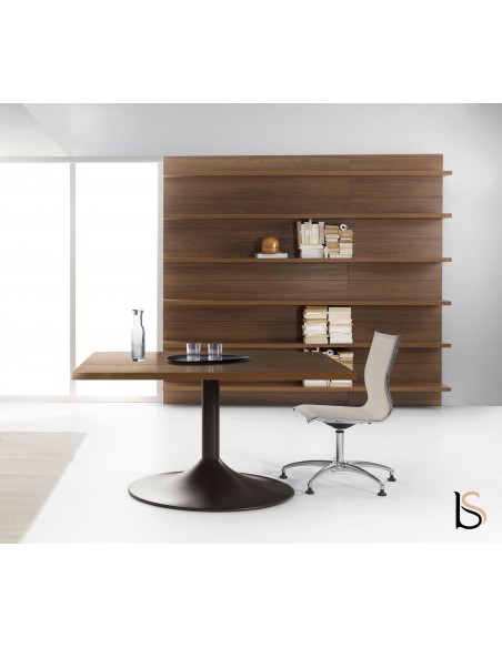 Table de réunion carrée Lithos – Dellarovere