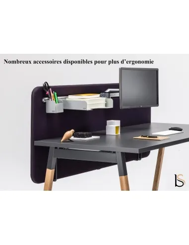 Bureau individuel Ogi Wood - MDD