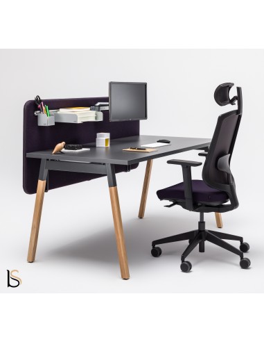 Bureau individuel Ogi Wood - MDD