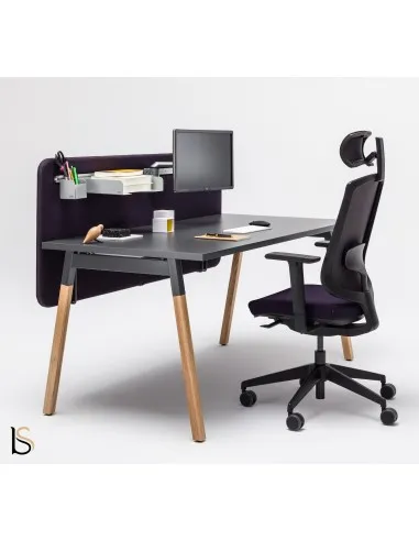 Bureau individuel Ogi Wood - MDD