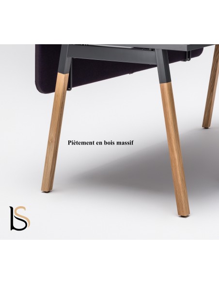 Bureau individuel Ogi Wood - MDD