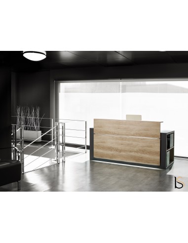 Banque d'accueil Avant avec étagère- Ofitres