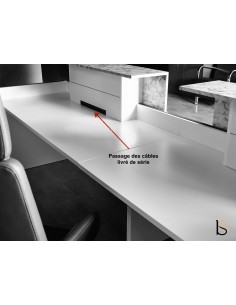 Banque d'accueil 2 personnes Avant - Ofitres 2