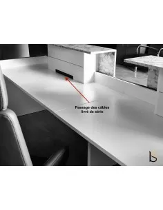 Banque d'accueil 2 personnes Avant - Ofitres 2
