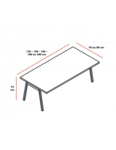 Bureau individuel Ogi M - MDD