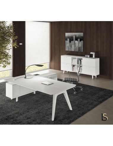 Bureau d’angle Rail en bois– Bralco.