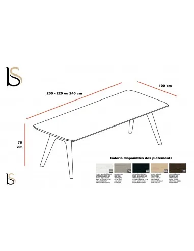 Bureau de Direction Rail en bois– Bralco.
