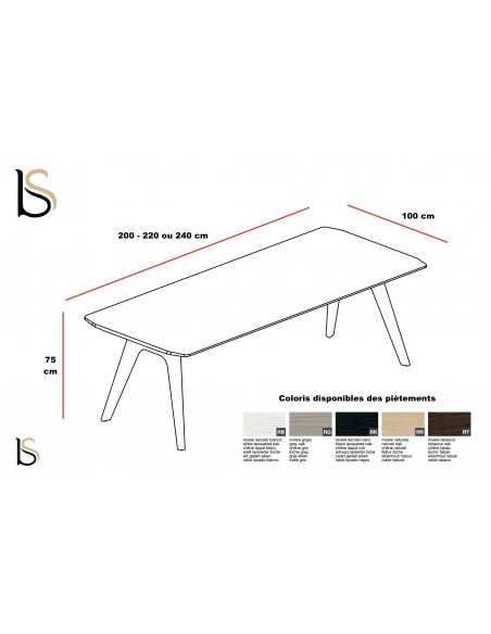 Bureau de Direction Rail en bois– Bralco.