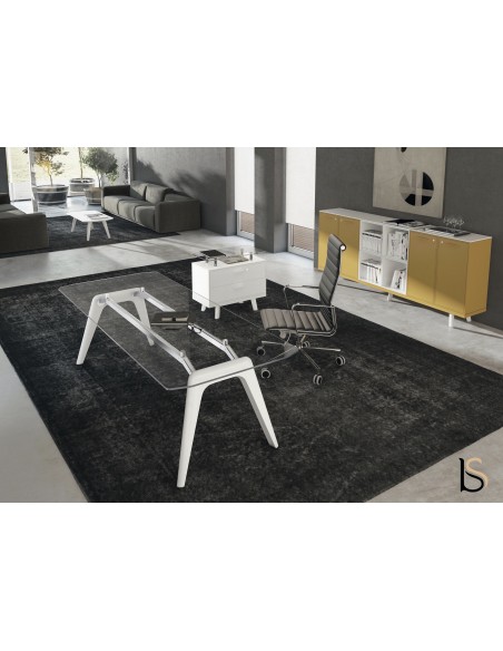 Bureau de Direction Rail en verre– Bralco.