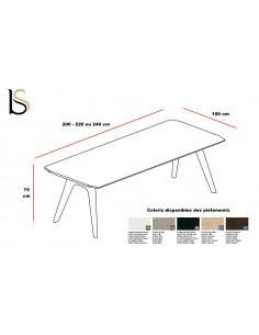 Bureau de Direction Rail en verre– Bralco. 2