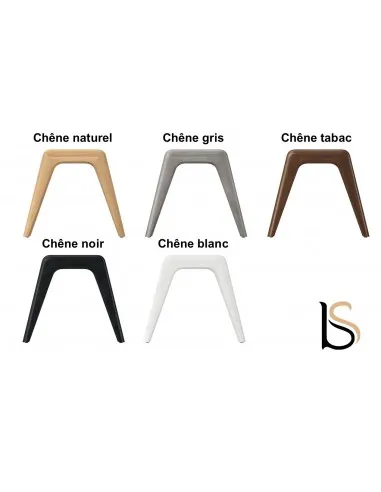 Table de réunion ronde Rail en bois– Bralco