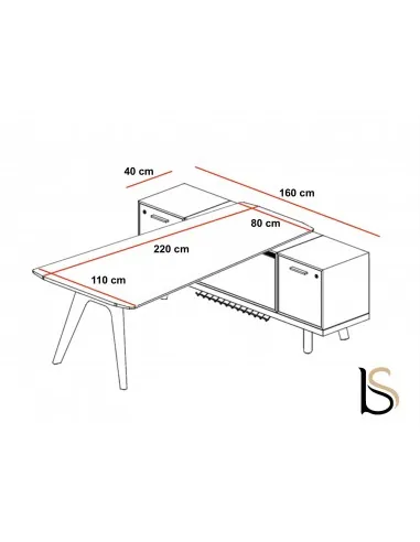 Table de réunion interactive Rail – Bralco.