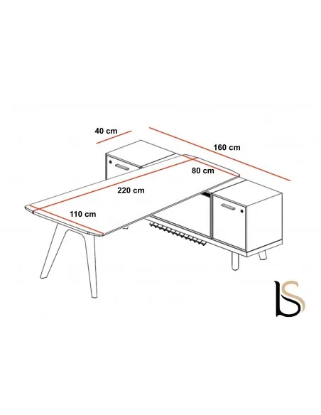 Table de réunion interactive Rail – Bralco.