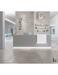 Banque d'accueil droite Delta - Mobel Linea