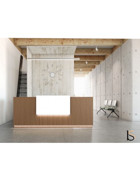 Banque d'accueil droite Delta - Mobel Linea