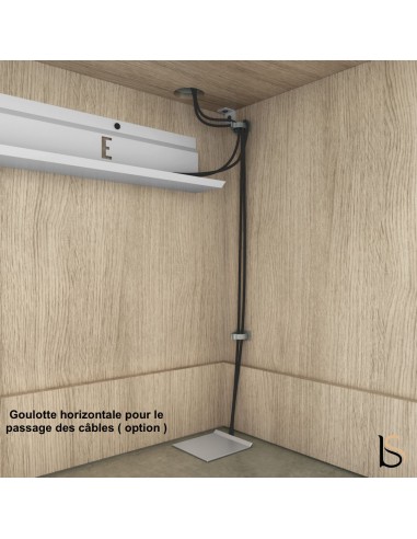 Banque d'accueil Delta avec accès PMR - Mobel Linea