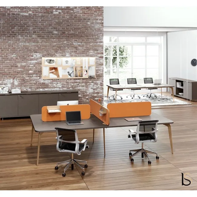 Bureau bench 4 personnes Blade - Alea