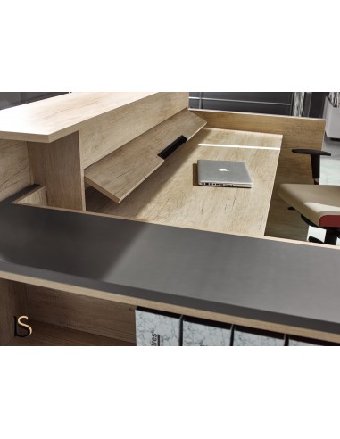 Bureau d’accueil 1 personne Avant - Ofitres