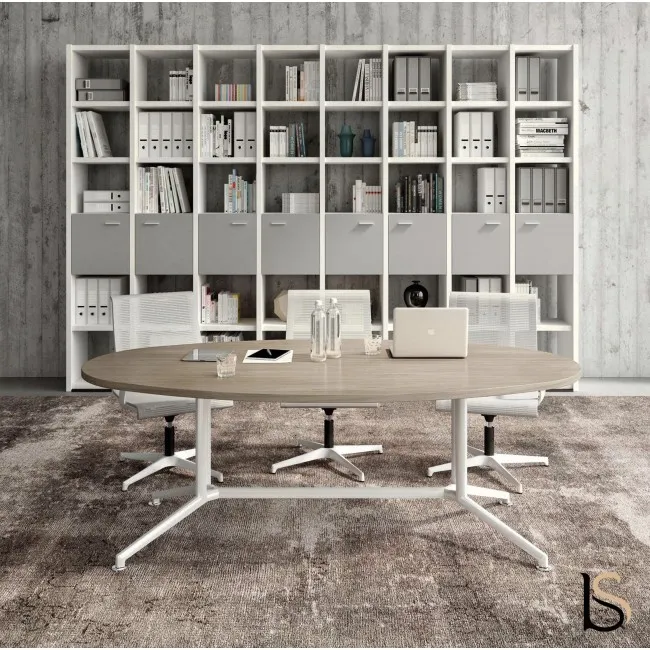 Table de réunion ovale X2 – Officity.