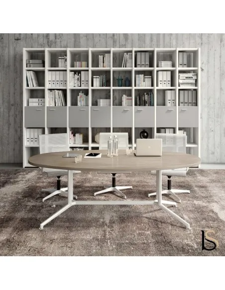 Table de réunion ovale X2 – Officity.