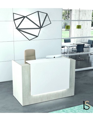 Comptoir d'accueil Z2 finition béton - Officity
