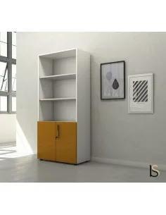 Armoire haute mixte à portes battantes Luxury – Ofitres