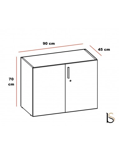 Armoire basse Luxury – Ofitres