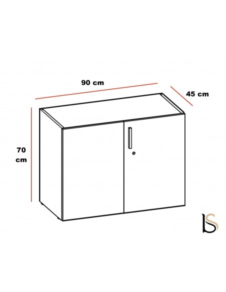 Armoire basse Luxury – Ofitres