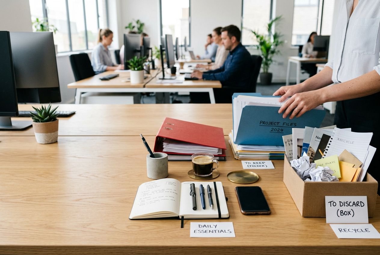 10 Astuces pour organiser et ranger son bureau au travail