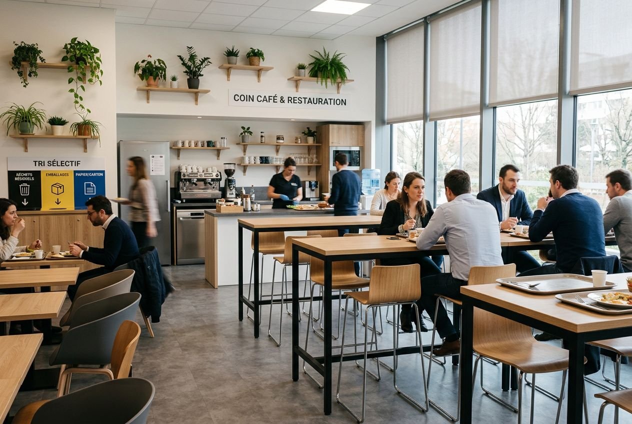 Comment aménager une cafétéria d'entreprise : guide complet