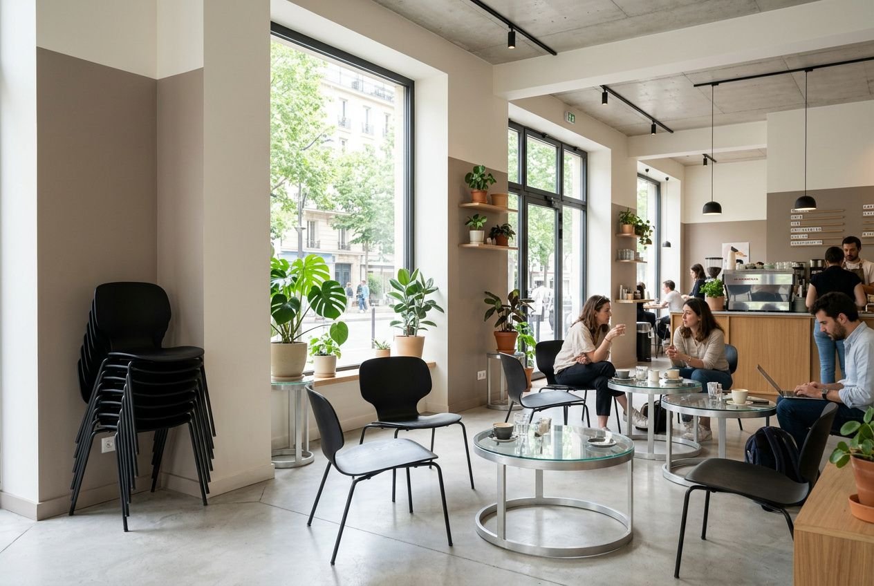 Décoration cafétéria moderne : idées et tendances design intérieur