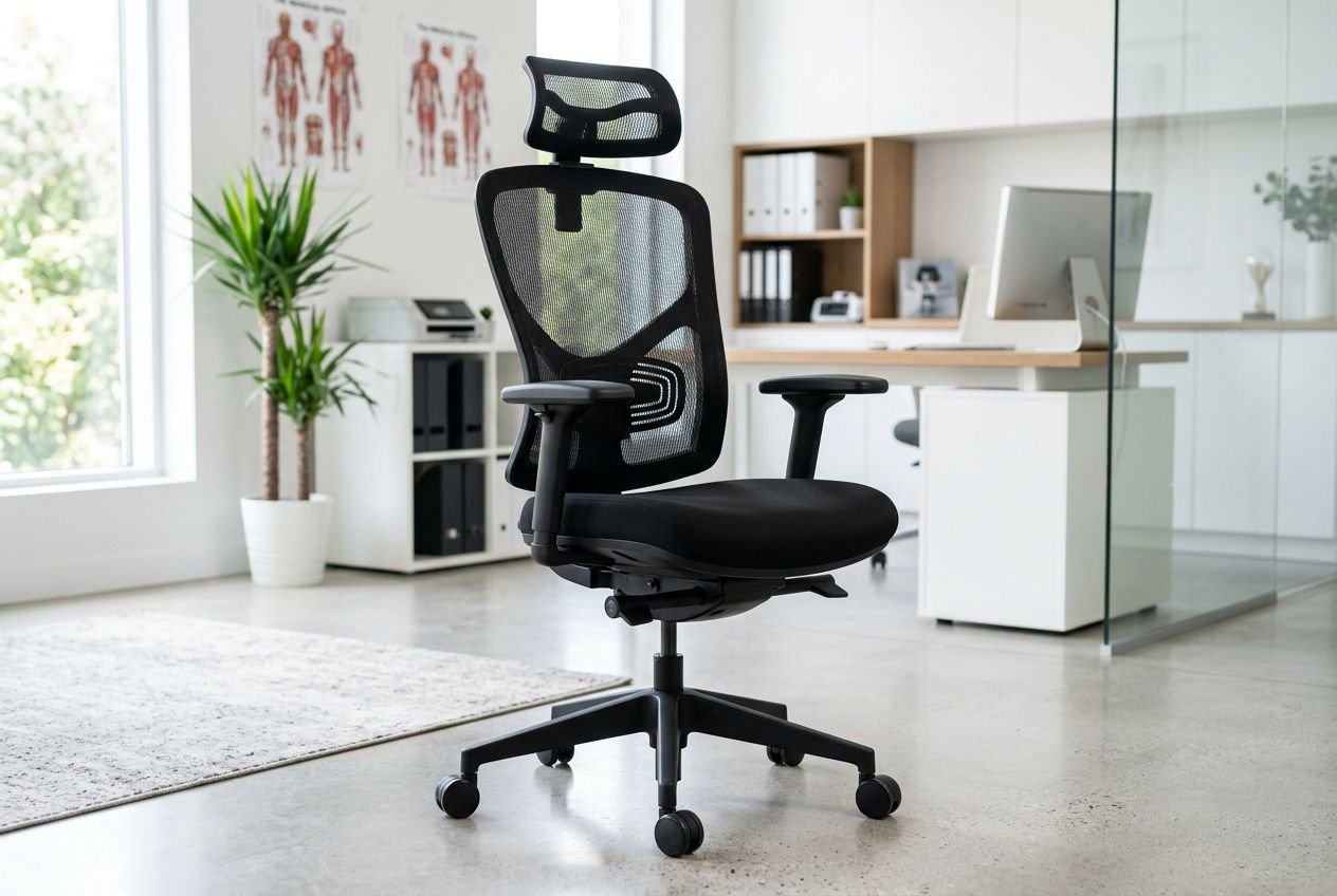 Fauteuil de bureau ergonomique médical : sièges ergonomiques