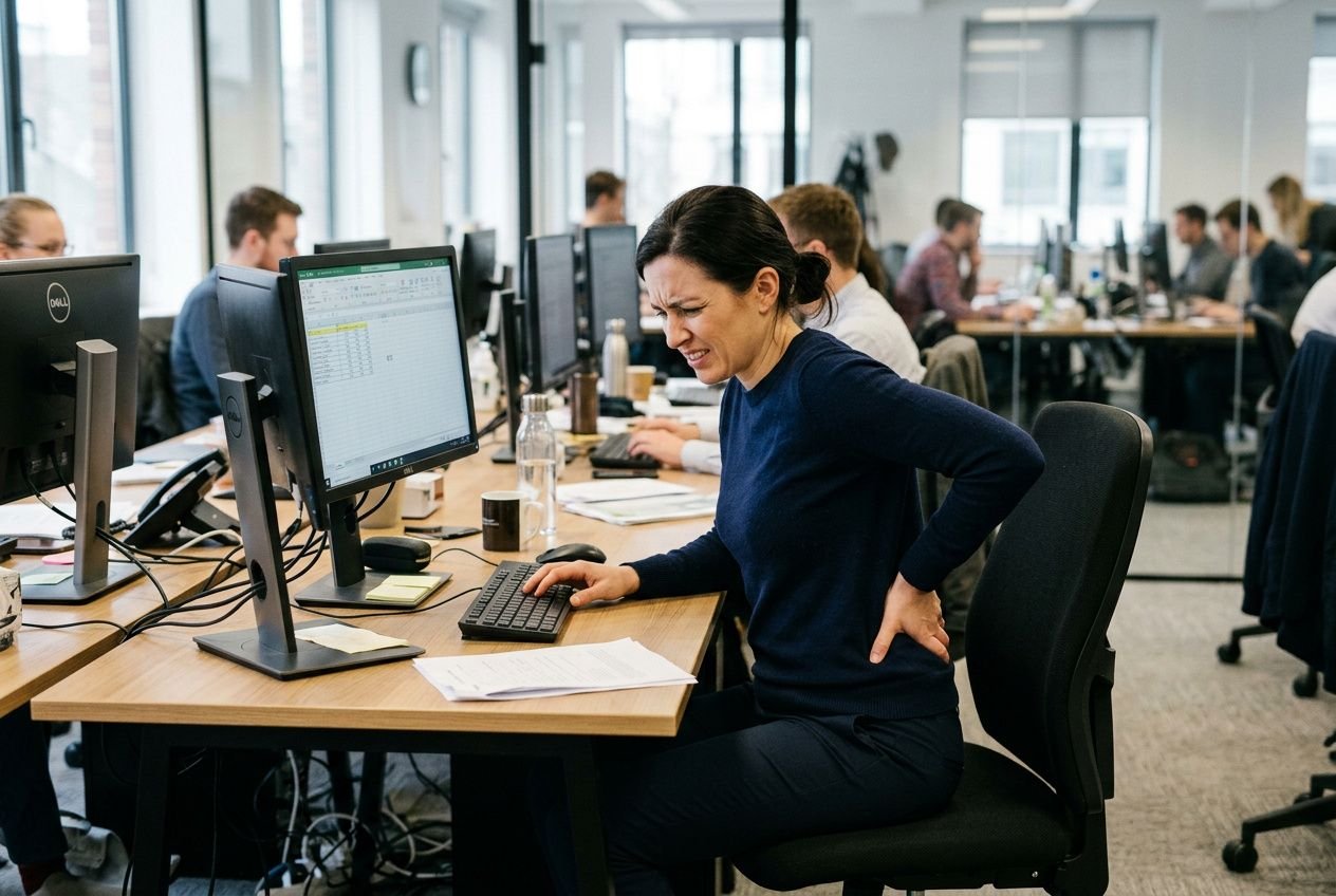 Chaise ergonomique douleur dos : soulager votre dos au bureau