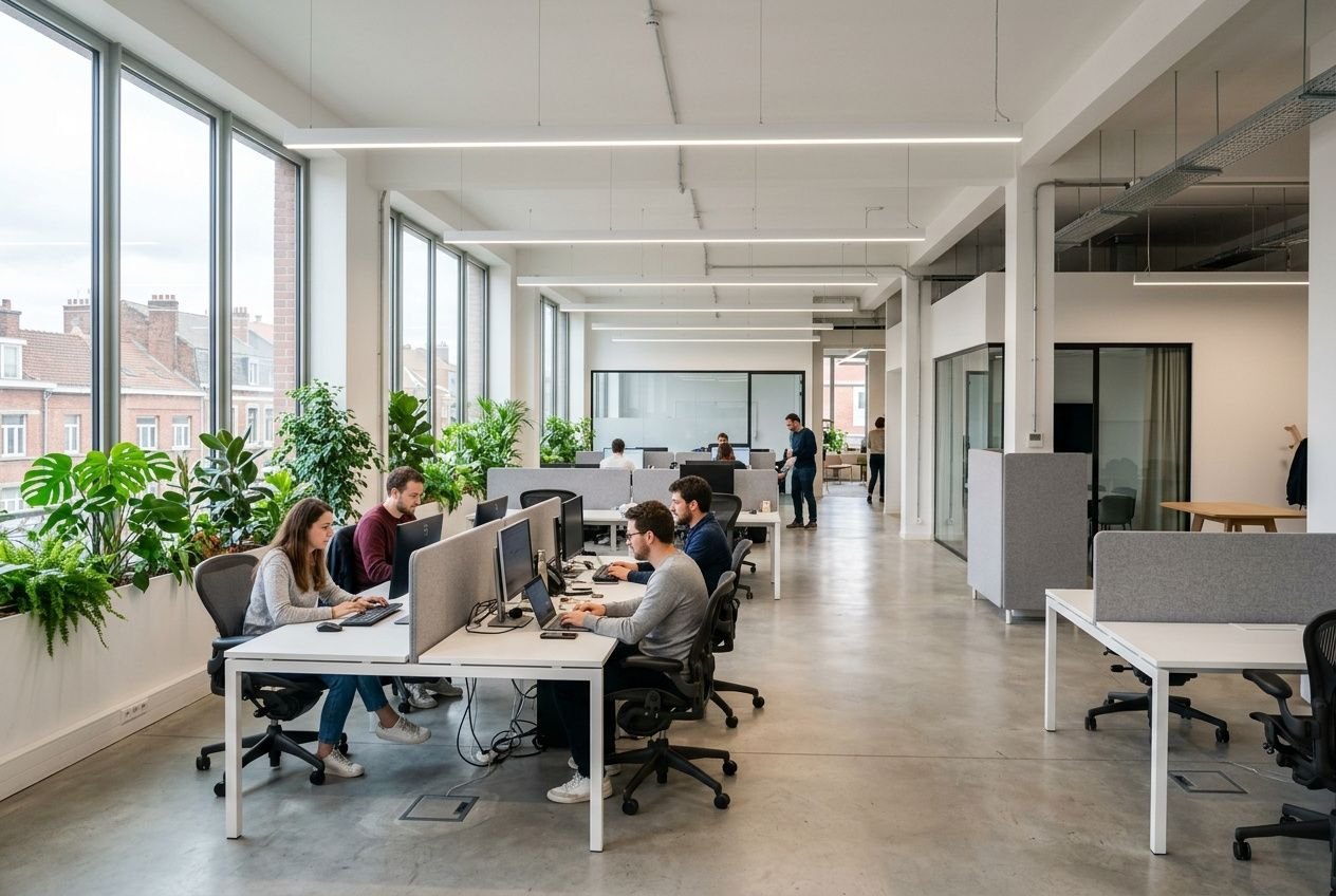 Aménagement espace de travail : bureaux à Lille pour entreprises