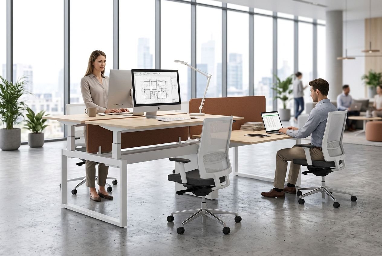 Avantages d'un bureau ergonomique pour votre productivité
