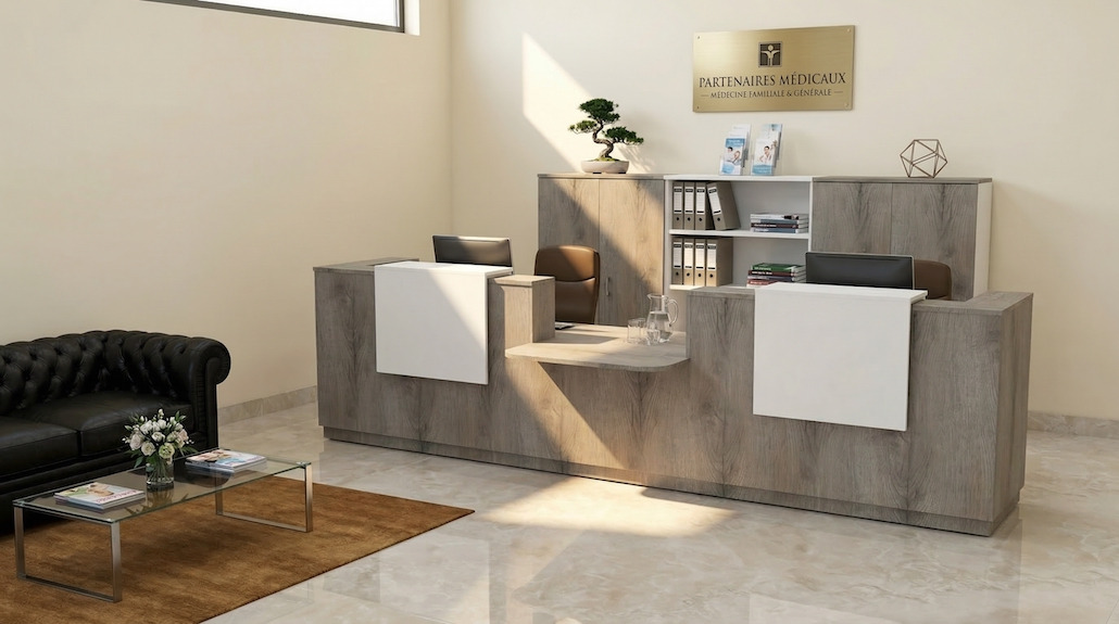 Aménagement Cabinet Médical : Guide de Conformité PMR et Choix du Mobilier